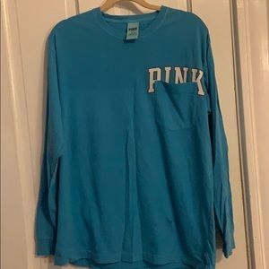 PINK long sleeve shirt.